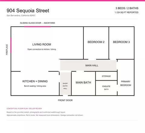 Floorplan - 904 Sequoia St, San Bernardino, CA 92407 photo 1 of 1