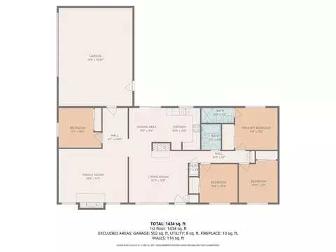 Floorplan - 13383 Tutelo, Apple Valley, CA 92308 photo 1 of 1
