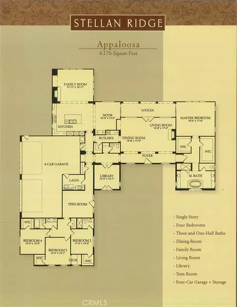 Floorplan - 7452 Breckenridge Dr, Riverside, CA 92506 photo 1 of 1
