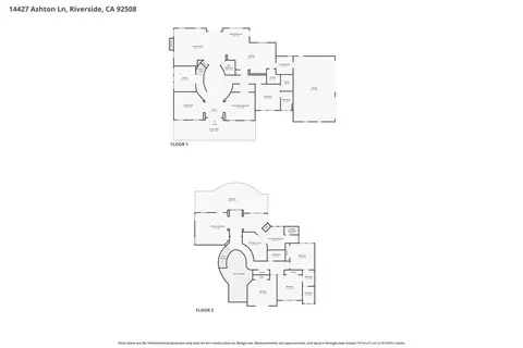 Floorplan - 14427 Ashton, Riverside, CA 92508 photo 2 of 3