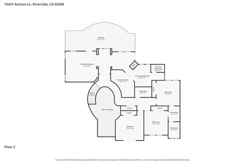 Floorplan - 14427 Ashton, Riverside, CA 92508 photo 3 of 3