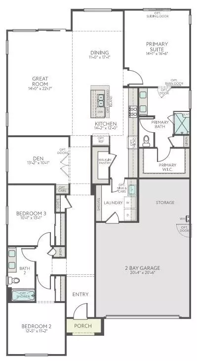 Floorplan - 1518 Beacon Dr, Beaumont, CA 92223 photo 1 of 1