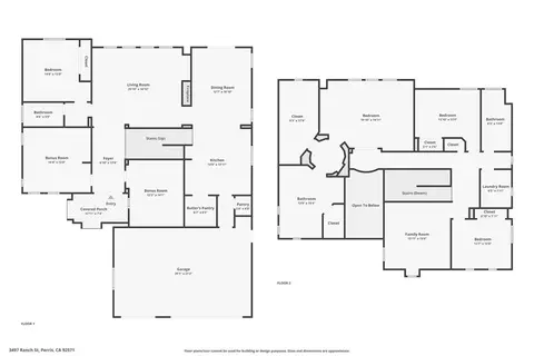 Floorplan - 3497 Ranch St, Perris, CA 92571 photo 3 of 3
