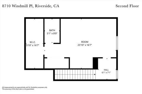 Floorplan - 8710 Windmill, Riverside, CA 92508 photo 2 of 2