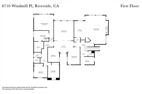 Floorplan - 8710 Windmill, Riverside, CA 92508 photo 1 of 2