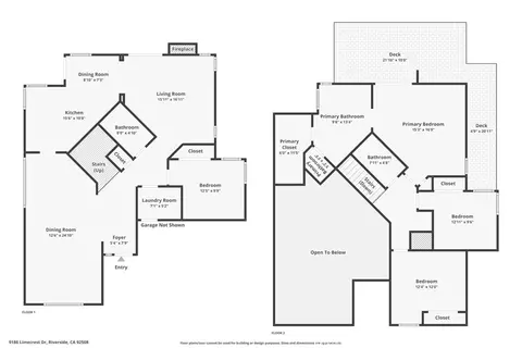 Floorplan - 9186 Limecrest Dr, Riverside, CA 92508 photo 1 of 1
