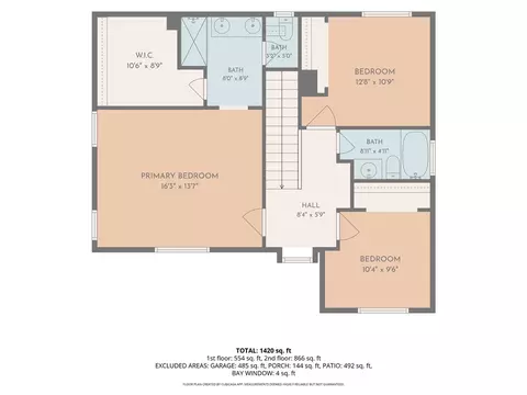 Floorplan - 832 Laffey Ln, El Cajon, CA 92021 photo 2 of 2