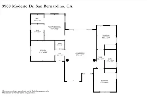 Floorplan - 3968 Modesto, San Bernardino, CA 92404 photo 1 of 1