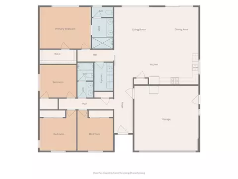 Floorplan - 19192 Spring Rock Ct, Perris, CA 92570 photo 1 of 1