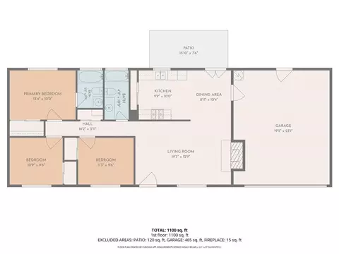 Floorplan - 10577 Tecopa, Apple Valley, CA 92308 photo 1 of 1
