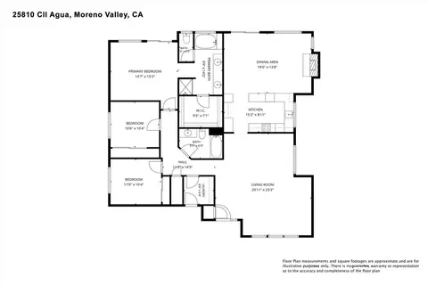 Floorplan - 16560 Sol Ave, Riverside, CA 92503 photo 1 of 1