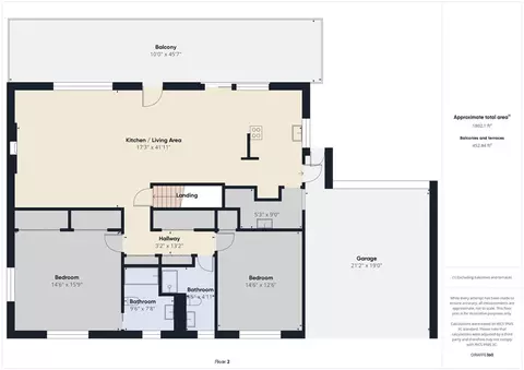 Floorplan - 16345 Tee Rd, Cobb, CA 95426 photo 2 of 3