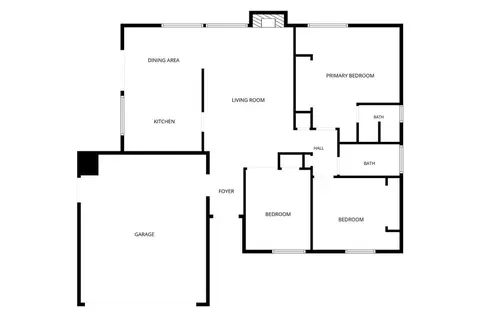 Floorplan - 42 Sunset Ct, Merced, CA 95340 photo 1 of 1