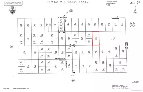 0 Pipe Line Rd, Twentynine Palms, CA 92277