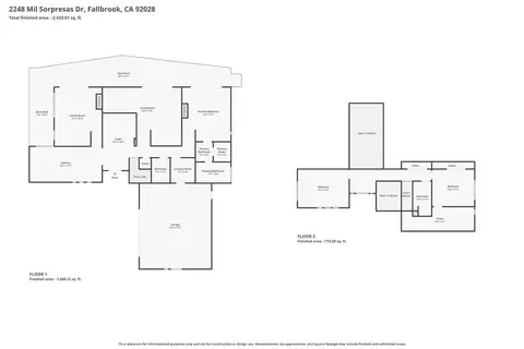 Floorplan - 2248 Mil Sorpresas, Fallbrook, CA 92028 photo 1 of 3