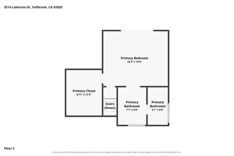 Floorplan - 3514 Laketree, Fallbrook, CA 92028 photo 3 of 4