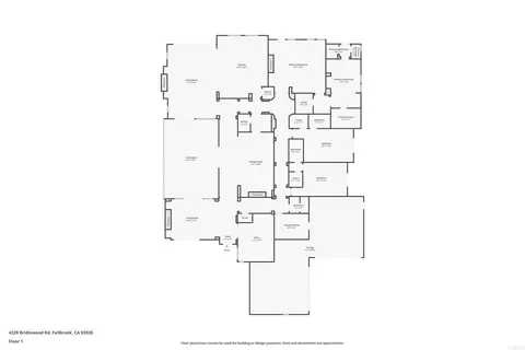 Floorplan - 4229 Bridlewood Rd, Fallbrook, CA 92028 photo 1 of 1