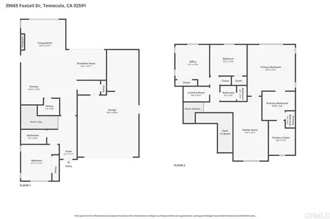 Floorplan - 39665 Foxtail Dr, Temecula, CA 92591 photo 1 of 1