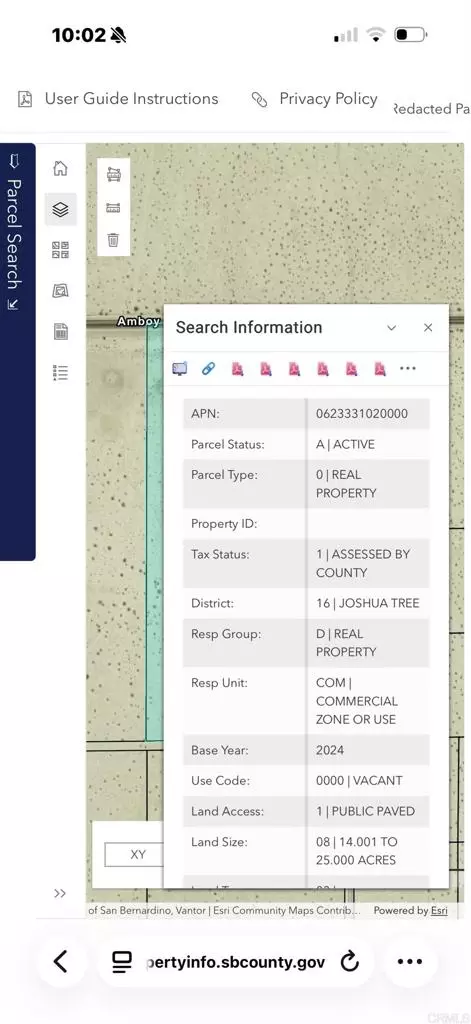 Amboy Road, Twentynine Palms, CA 92277