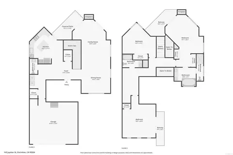 Floorplan - 143 Jupiter St, Encinitas, CA 92024 photo 1 of 1