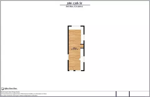 Floorplan - 386 13th St, Del Mar, CA 92014 photo 2 of 2