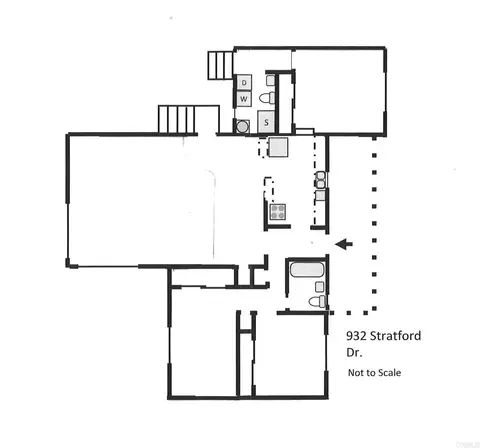 Floorplan - 932 Stratford Dr, Encinitas, CA 92024 photo 1 of 1