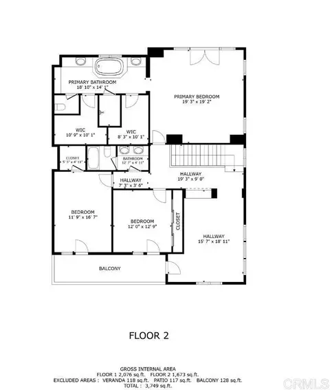 Floorplan - 7671 Circulo Sequoia, Carlsbad, CA 92009 photo 2 of 2