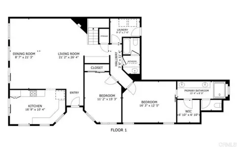 Floorplan - 3319 Tripoli, Oceanside, CA 92056 photo 2 of 2
