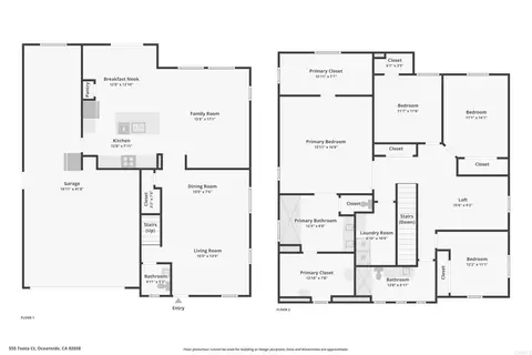Floorplan - 555 Toota Ct, Oceanside, CA 92058 photo 3 of 3