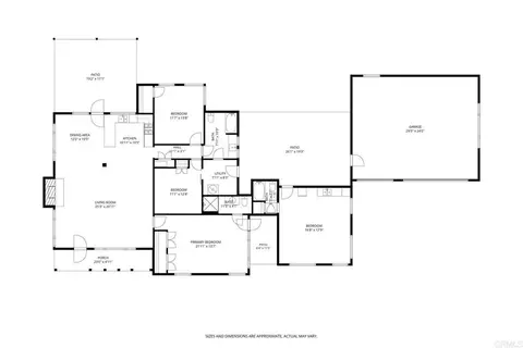 Floorplan - 1643 Mesa Verde Dr, Vista, CA 92084 photo 1 of 1