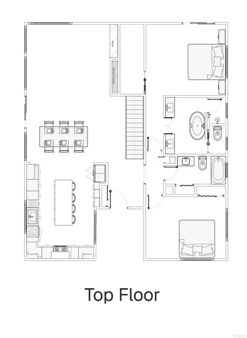 Floorplan - 1551 Burgundy Rd, Encinitas, CA 92024 photo 1 of 2