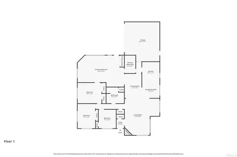 Floorplan - 7921 Cinnabar Dr, La Mesa, CA 91941 photo 1 of 1