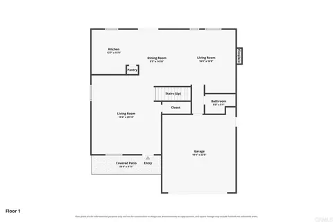 Floorplan - 1151 Sunbright Dr, Oceanside, CA 92056 photo 1 of 3