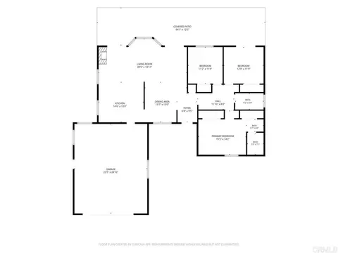 Floorplan - 25641 Bellemore, Ramona, CA 92065 photo 1 of 1