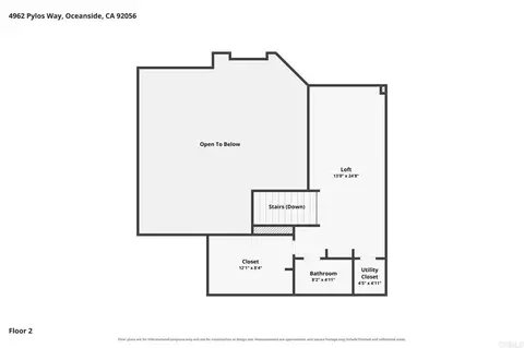 Floorplan - 4962 Pylos Way, Oceanside, CA 92056 photo 2 of 3