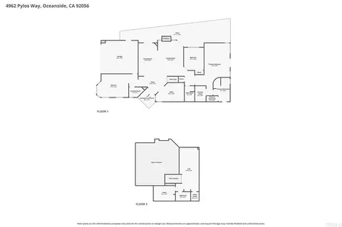 Floorplan - 4962 Pylos Way, Oceanside, CA 92056 photo 3 of 3