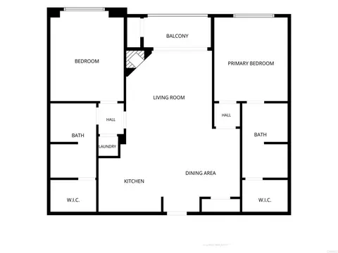 Floorplan - 4155 Executive Dr #E307, La Jolla, CA 92037 photo 2 of 2