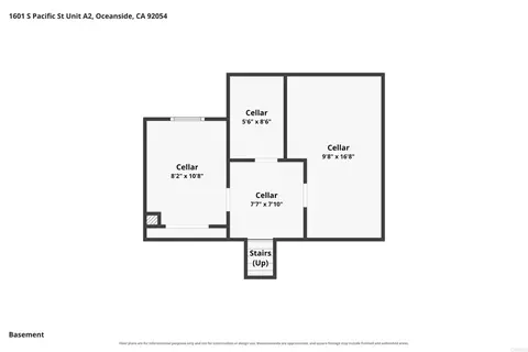 Floorplan - 1601 S Pacific St #A2, Oceanside, CA 92054 photo 6 of 6