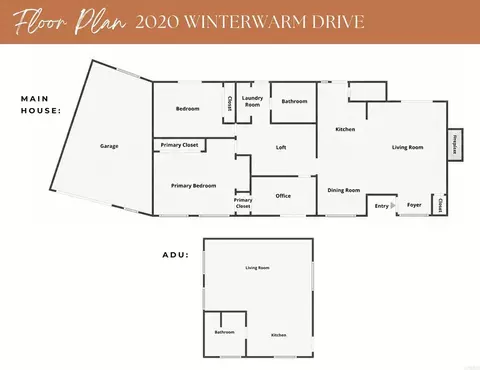 Floorplan - 2020 Winterwarm Dr, Fallbrook, CA 92028 photo 1 of 1