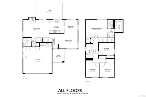 Floorplan - 4608 Vinyard St, Oceanside, CA 92057 photo 1 of 3