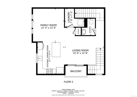 Floorplan - 328 Waverunner Ct, Santee, CA 92071 photo 2 of 3