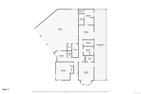 Floorplan - 1413 Trabert Ranch Rd, Encinitas, CA 92024 photo 1 of 2