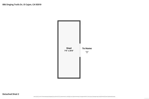 Floorplan - 886 Singing Trails Dr, El Cajon, CA 92019 photo 4 of 4