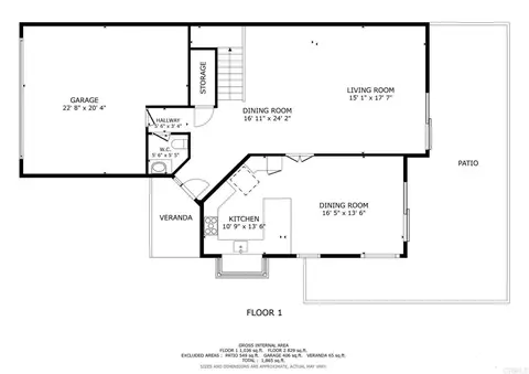Floorplan - 1762 Spyglass Cir, Vista, CA 92081 photo 1 of 2