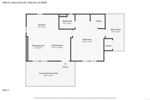 Floorplan - 4057 Ladera Vis, Fallbrook, CA 92028 photo 2 of 2