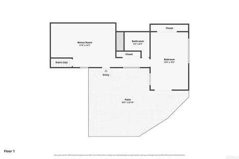 Floorplan - 2449 Primrose Ave, Vista, CA 92083 photo 2 of 2