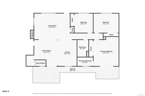 Floorplan - 2449 Primrose Ave, Vista, CA 92083 photo 1 of 2