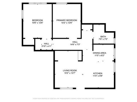 Floorplan - 1636 Spring St, Paso Robles, CA 93446 photo 2 of 3