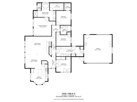 Floorplan - 4342 Shadow Canyon Rd, Templeton, CA 93465 photo 2 of 2