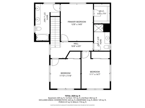 Floorplan - 2515 Shoreline, Bradley, CA 93426 photo 3 of 7